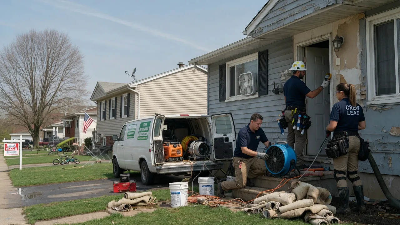 Flood Cleanup in Bridport, VT near me