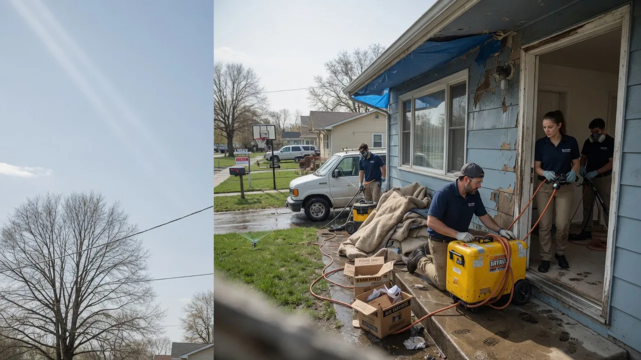 Basement Flood Cleanup in Bridport, VT near me